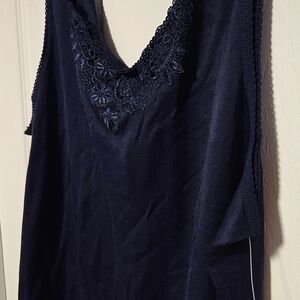 Kohl's Midnight Blue Lace Chemise